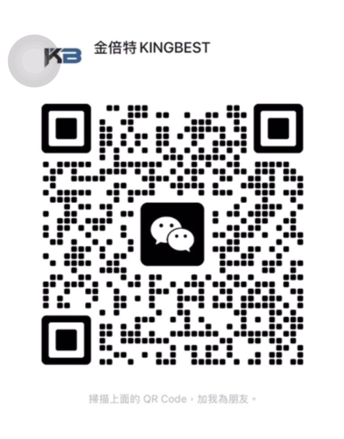 金倍特電力公司 QR code