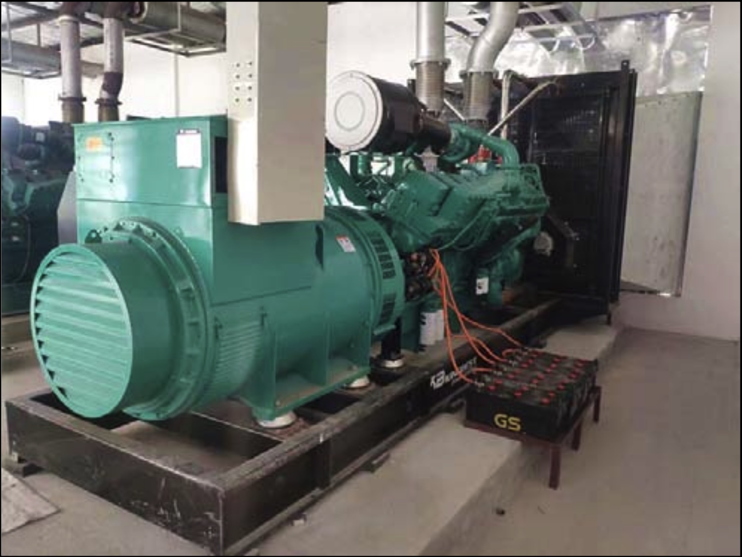海陽省 Vietory 製鞋廠 1340KWx1 台Cummins KTA50-G8 引擎 2