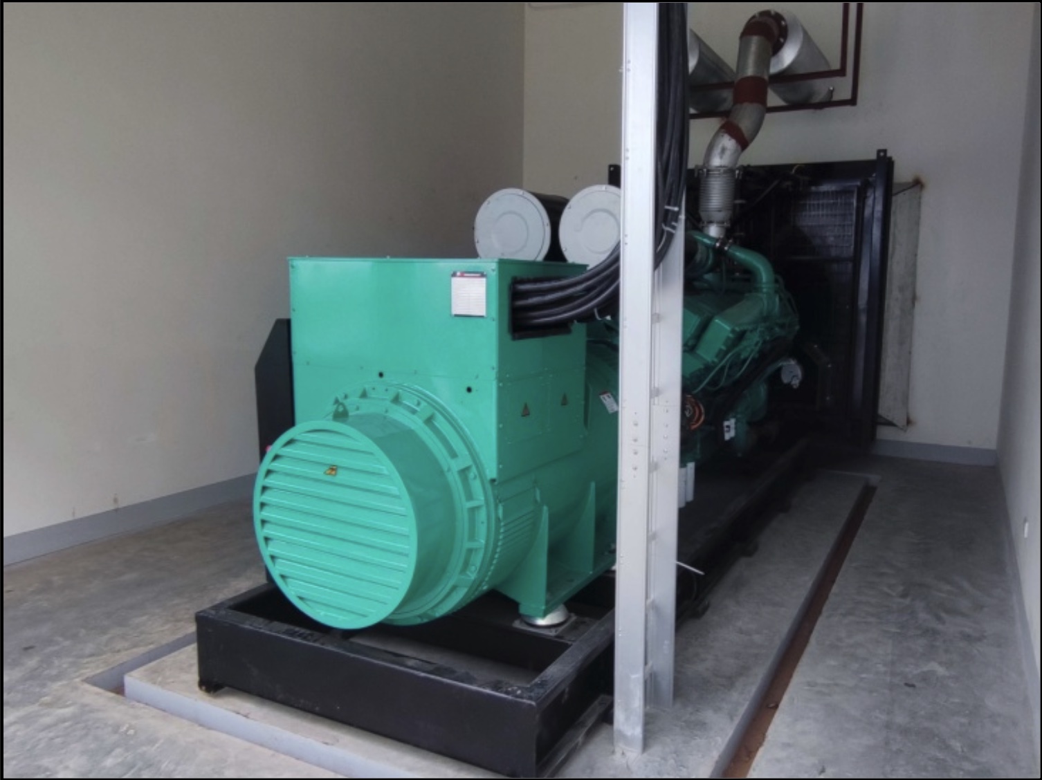 北江省 Cheng Loong 紙廠 1340KWx1 台Cummins KTA50-G8 引擎2